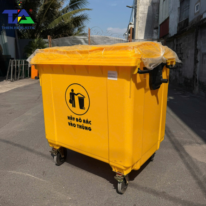 Thùng Rác Công Cộng 1100 Lít (1360 x 1060 x 1370mm)