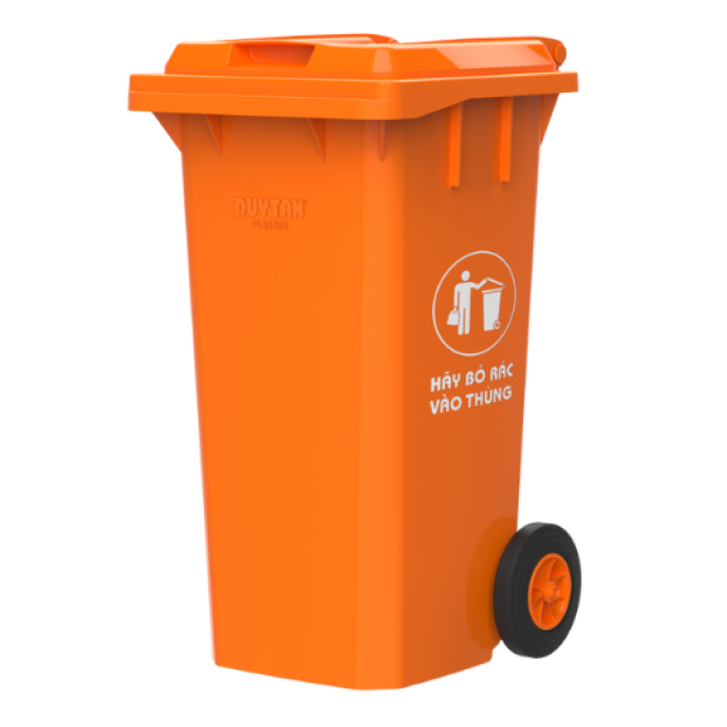 Thùng Rác Nắp Kín 120 Lít