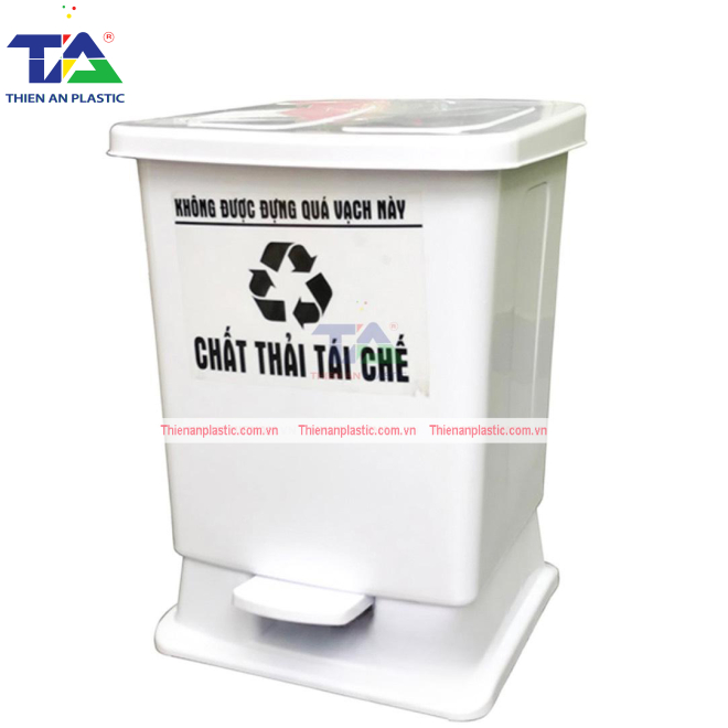 Thùng Rác Y Tế 25 Lít (KT: 345 x 335 x 455mm)